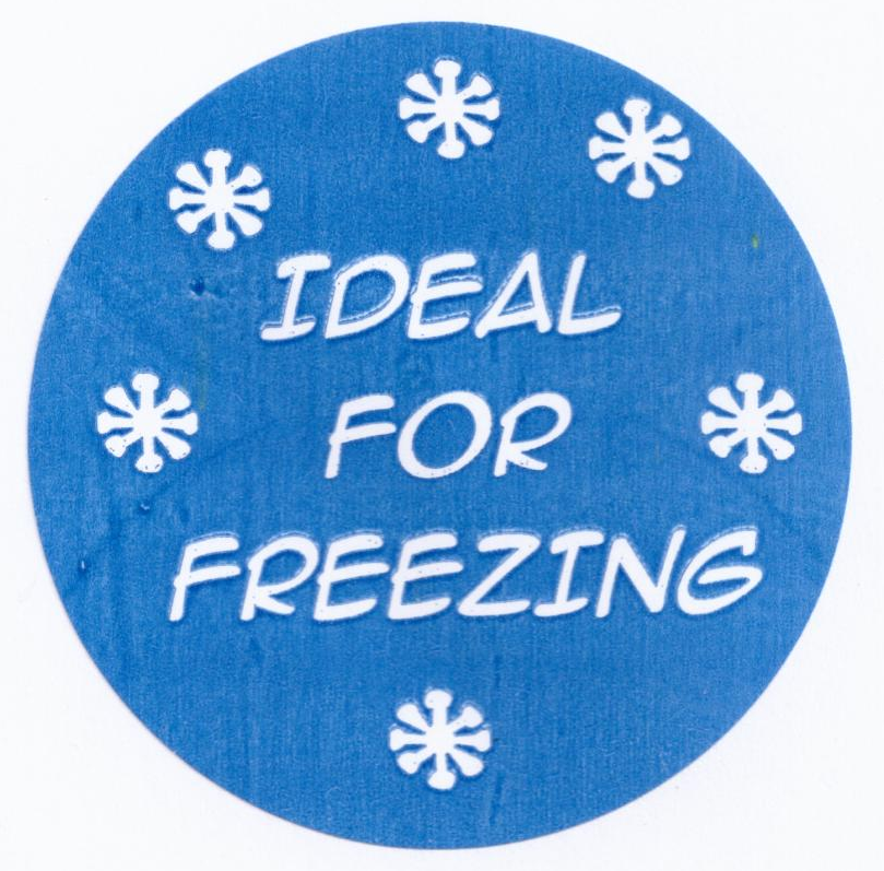Ideal For Freezing Stickers Round Per Roll 500 Parkers Food Machinery