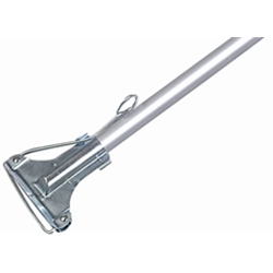 Handle (Aluminum) for Kentucky Mop Steel Clip, Black Grip