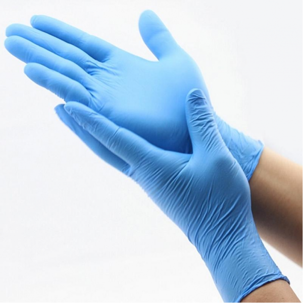 Blue Nitrile Large Gloves Per Box 100 Parkers Food Machinery Plus