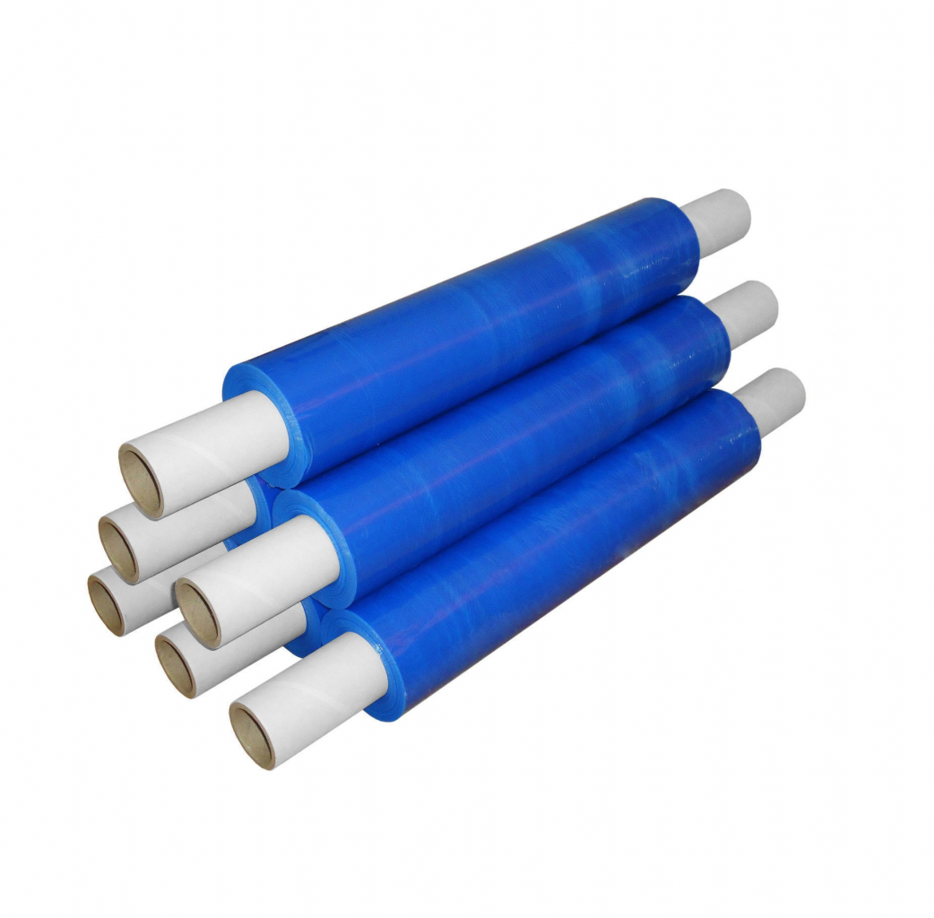 Pallet Wrap Roll BLUE 400mmx200 20Mu Parkers Food Machinery Plus