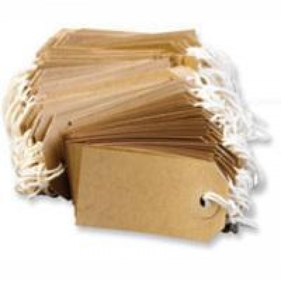 Sack Tags Buff Strung Number 2 Per 1000 – Parkers Food Machinery Plus