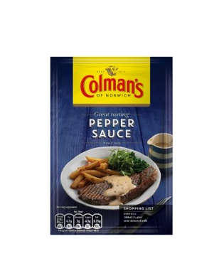 Colmans Pepper Sauce 12x40g