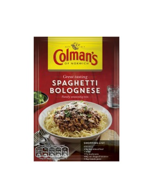 Colmans Spaghetti Bolognese Mix 12x44g