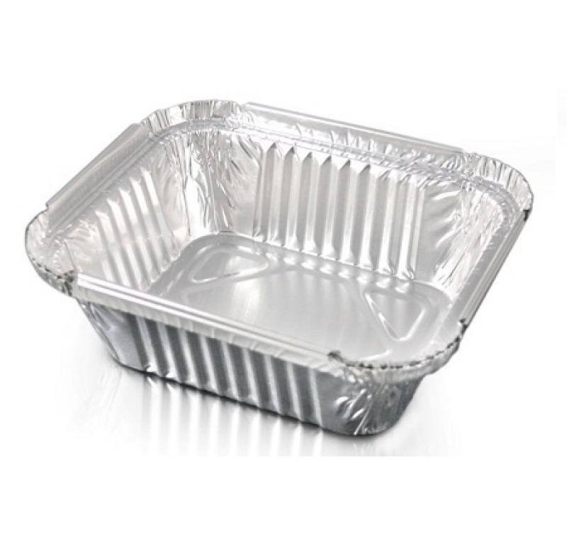 Foil Tray No 2 146x120x41mm Per Box 1000 Parkers Food Machinery Plus
