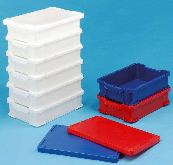 Stacking Trays 600x400x145 BLUE 24ltr