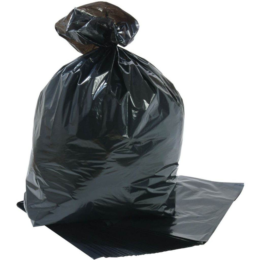 Black Sacks 18x33x39 45mu 180g Per 200 Parkers Food Machinery Plus