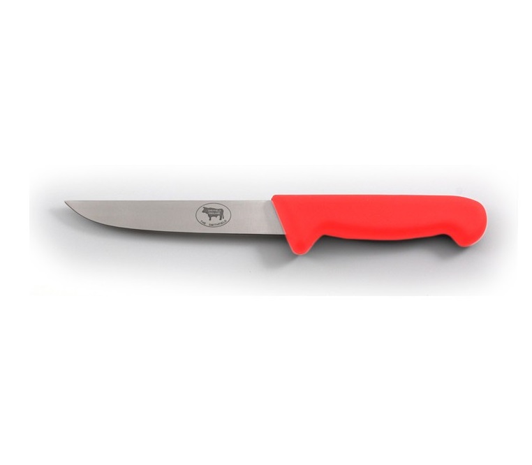 Boning Knife Straight 6″ RED Handle The Smithfield Parkers Food